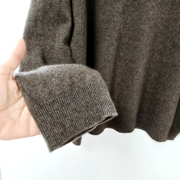 Native World Sweater Pullover 2XL Mens Brown Possum Fur Wool Silk New Zealand - Picture 5 of 9